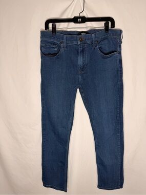 PAIGE Mid-Blue Straight Jeans